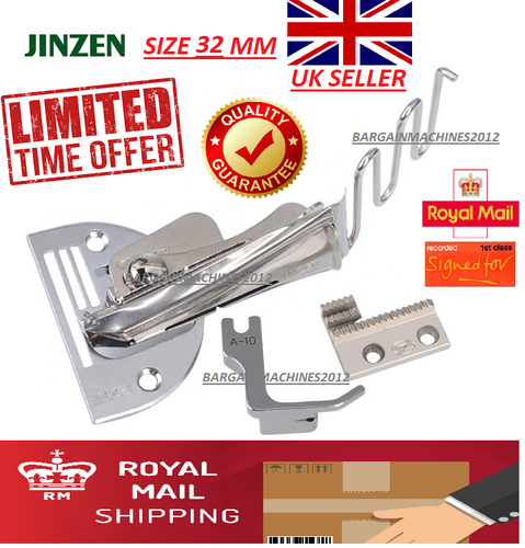 BINDING ATTACHMENT DOUBLE FOLD BINDER IN 12 SIZES INDUSTRIAL SEWING MACHINE PART - Picture 12 of 17