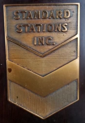 1930's Standard Oil Stations Inc Balfour Novelty Gas Service Award Chevron - Picture 3 of 14