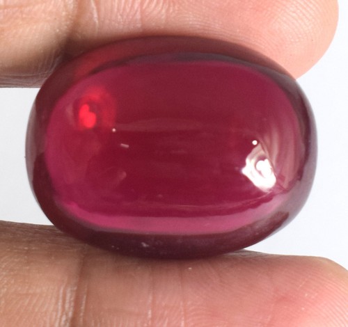 51,10 ct natürlicher ovaler Cabochon Burma roter Rubin Edelstein zertifiziert L5656 bestes Angebot - Bild 6 von 7