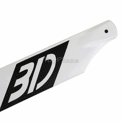 550mm Carbon Main Blades White for RC Helicopter 3D Model Aircraft Upgrade Parts - Picture 2 of 6