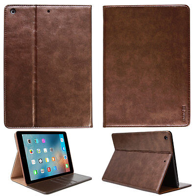 Leder Schutzhülle für das neue Apple iPad 9 7" von 2018 Tablet Tasche Cover Case Leder Schutzhülle für das neue Apple iPad 9 7" von 2018 Tablet Tasche Cover Case