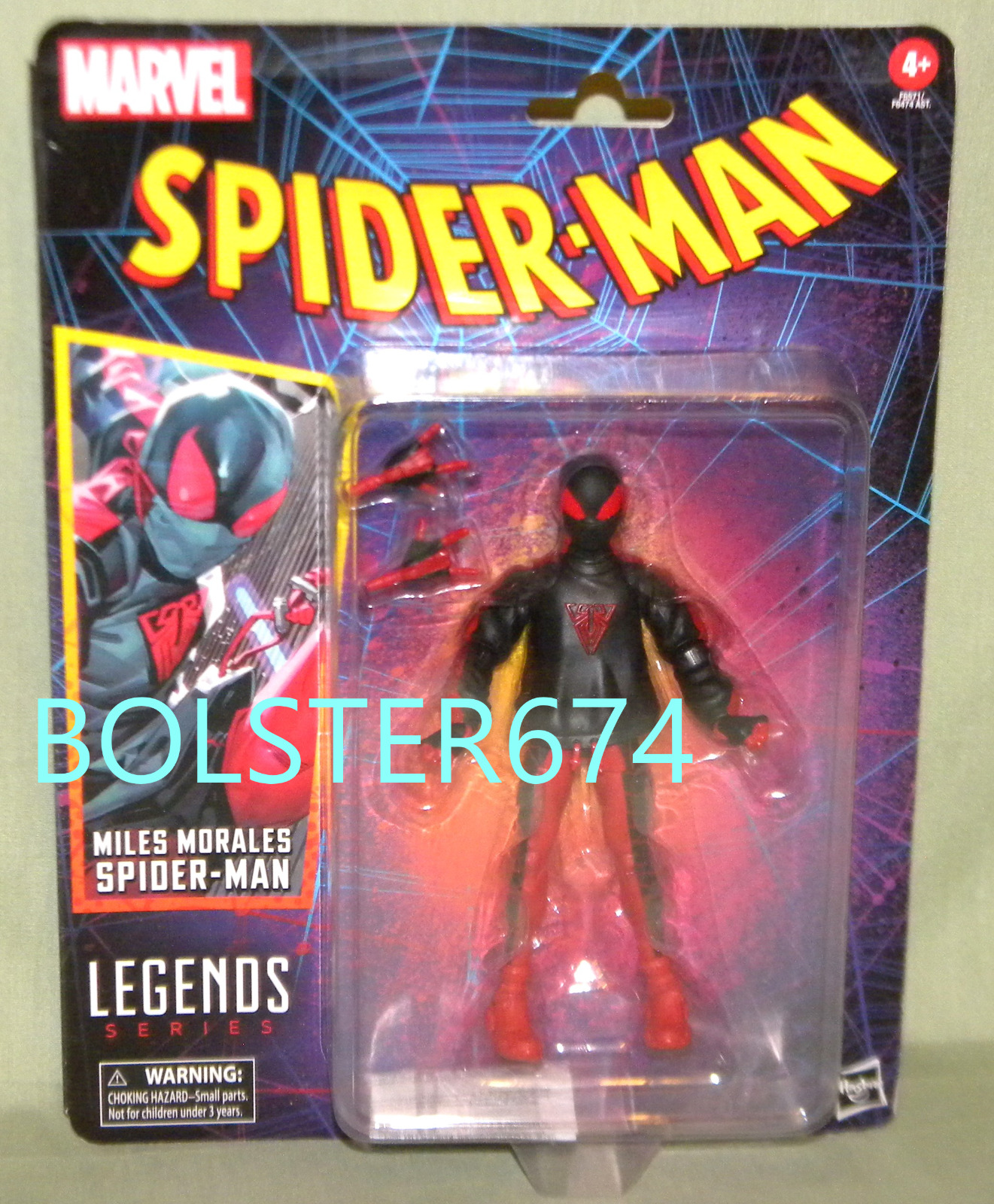 MILES MORALES SPIDER-MAN Marvel Legends Retro Vintage Series 6" Figure 2023