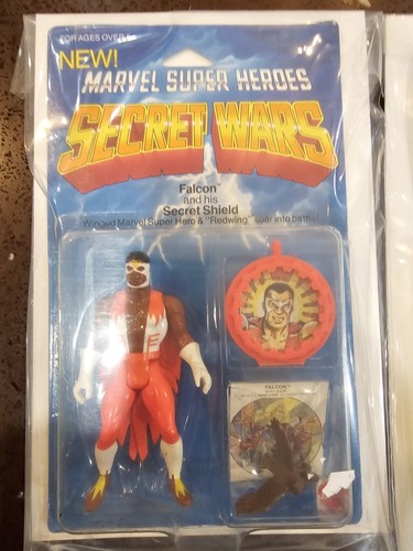 ¡Figuras de acción vintage 1984 Marvel Super Heroes Secret Wars Hobgoblin + Falcon! - Imagen 12 de 22
