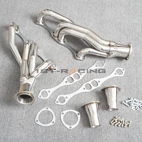 Stainless Steel Exhaust Headers FOR Chevy SBC 350 Chevelle Camaro 1967-1981 New - Foto 6 di 9