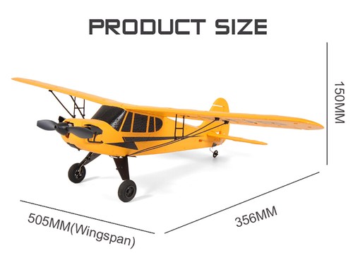 505mm RC Planes RTF Aeroplane 3CH Remote Control Aircraft 3D/6G Mode 2 Batteries - Picture 2 of 13