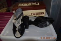 Black Leather Freed Sunstone Ballroom/latin Dance Shoes - Size Uk 3 Black Leather Freed Sunstone Ballroom/latin Dance Shoes - Size Uk 3