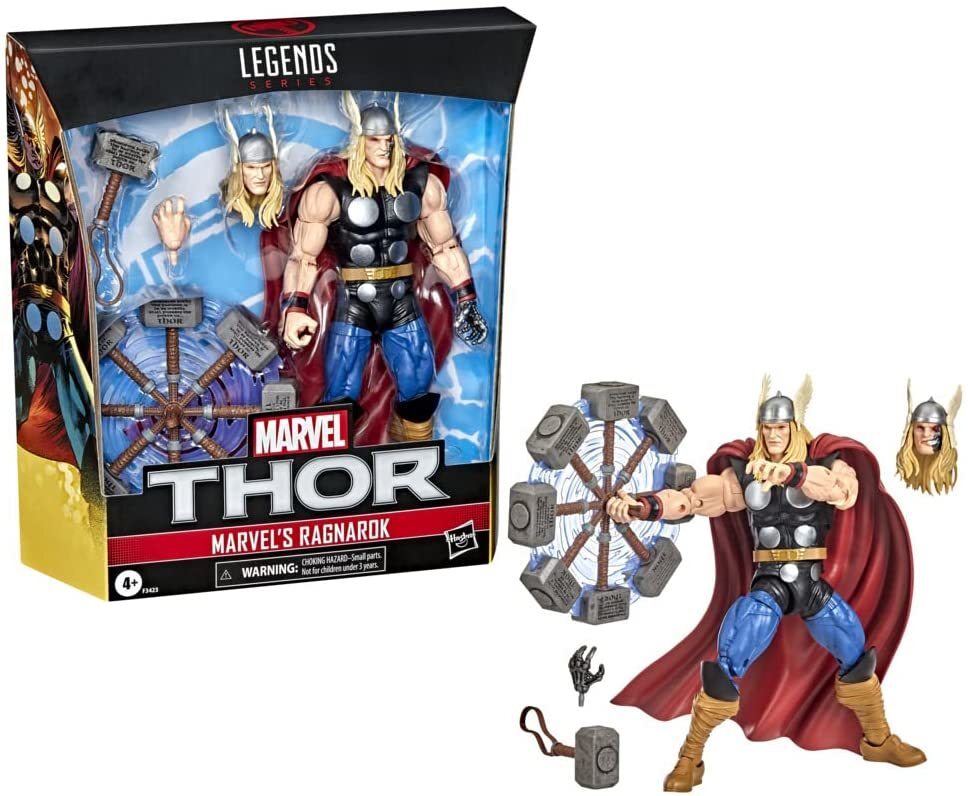 Hasbro - マ－ベルレジェンド　MARVELS RAGNAROK THOR Amazon.com: Hasbro Marvel Legends Thor Ragnarok Movie 2-Pack