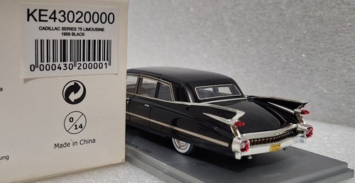 Cadillac Series 75 Limousine 1959 Black 1:43 Kess KE43020000 SUPERB!! - Picture 6 of 17