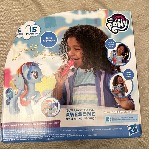 Muñeca My Little Pony Singing Rainbow Dash 2016 rara sin abrir nueva - Imagen 5 de 6