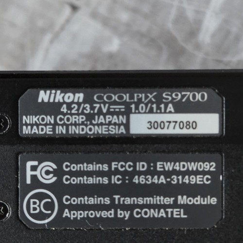 Nikon Coolpix S9700 16.0MP Wi-Fi GPS Compact Digital Camera 1080p Video SD Case - Picture 11 of 22