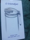 Blendjet Orbiter Drinking Lid , Leak Proof, Self Cleaning, Opening for Straw