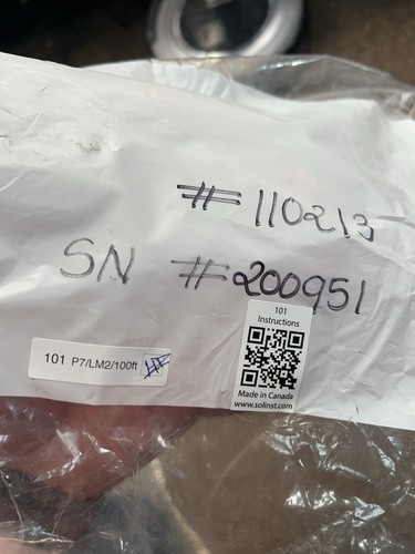 Solinst Modell 122 101 107 Schnittstelle Sonde Messgerät 100 Fuß Ersatzband 110213 - Bild 6 von 6