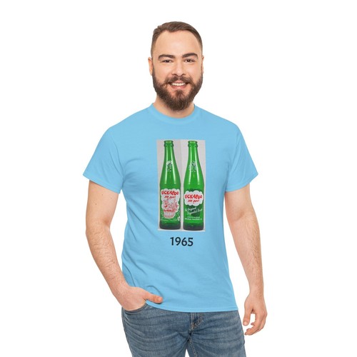 Retro - Kickapoo Joy Juice Applied Color Label Green Bottle Unisex Cotton Tee - Picture 92 of 157