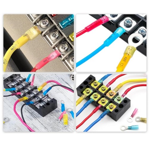 For Automotive Wiring Ring Terminal Kit For Automotive Tin-plated Copper - Picture 7 of 12