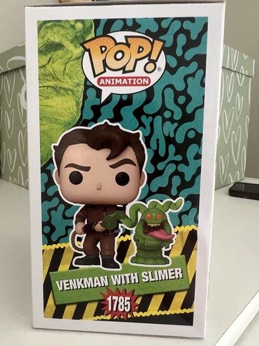 Funko Pop! The Real Ghostbusters: Venkman with Slimer 1785 Signed By Joel Murray - Picture 4 of 6