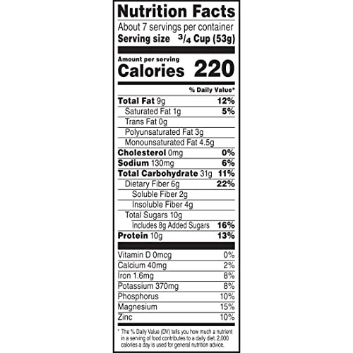 Kashi GO Breakfast Cereal, Vegan Protein, Fiber Cereal, Peanut Butter Crunch, - Picture 10 of 11