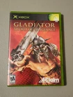 Gladiator: Sword of Vengeance (Microsoft Xbox, 2003) CIB