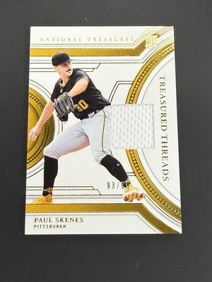 世界49枚！Panini National Treasures ファン バステン 2024 Panini National Treasures - Paul Skenes #1 /99 (RC) for