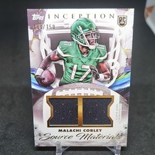 2024 Topps Inception-Malachi Corley- Source Materials Patch /150-Game Worn