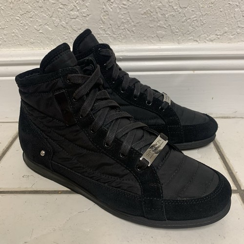 Costume National Sneaker schwarz Wildleder Größe 42 / US 9