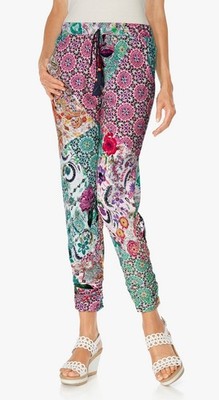 Hose bunt 34 Damen HEINE Schlupfhose Rundumdehnbund UVP: 59,99  5.4531