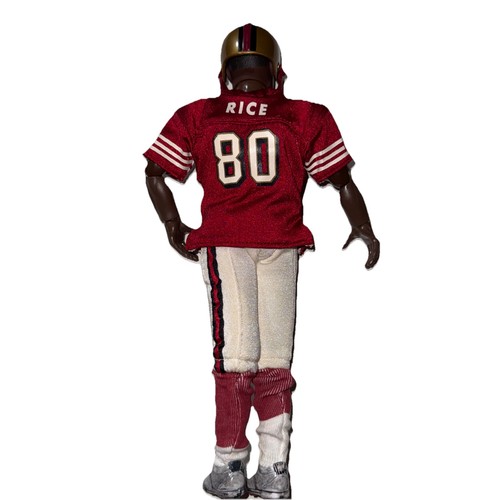 "Figura de fútbol americano Jerry Rice 1998 alineación inicial 12"" NFL San Francisco 49ers 1/6" - Imagen 3 de 11