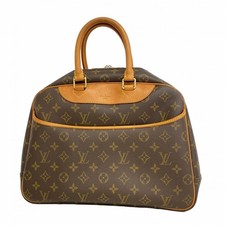 Louis Vuitton Monogram Deauville Handbag M47270 Brown Women's GZl1bovp