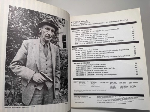 RE/Search #4/5 – William S. Burroughs, Throbbing Gristle & Brion Gysin - Picture 4 of 11