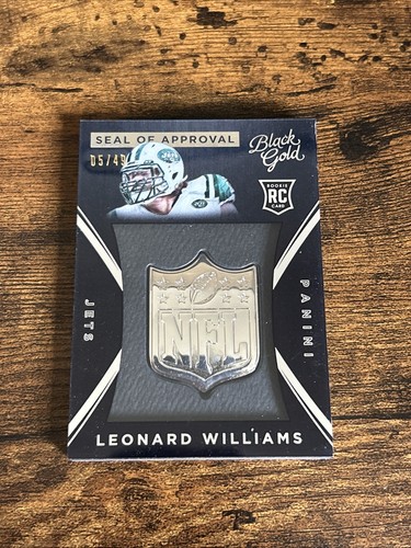 2015 Panini Black Gold - Seal Of Approval Leonard Williams #SOA-30 /49 (RC)