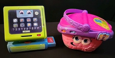 Leap Frog Count Along Register Plus Picnic Basket Both Work But Are Incomplete  
