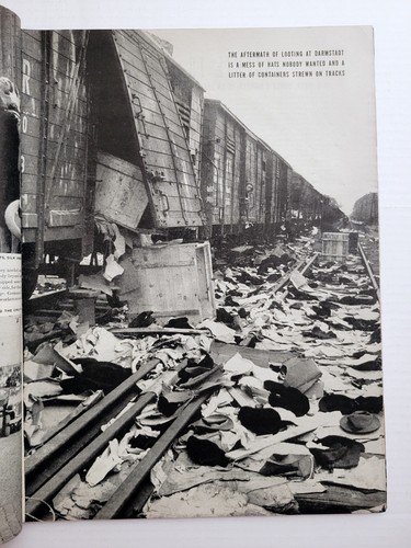 Life Magazine Vol. 18 No. 16 Apr 16, 1945 Original | Eisenhower Cover VG/FN 5.0 - Picture 6 of 12