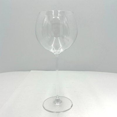 #ad Rona Slovakia Balloon Wine Crystal Glasses Very Tall 10” With Long Stem $16.87