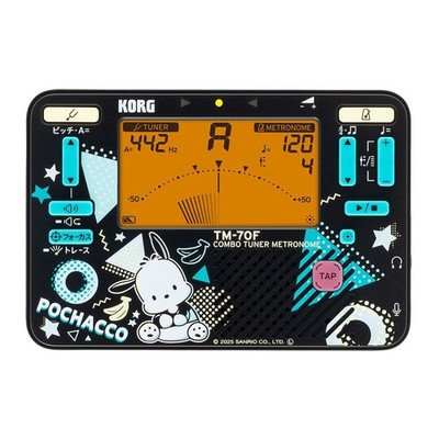 Korg× Sanrio TM-70C Tuner Clip Type Microphone Set tuner metronome Pochacco