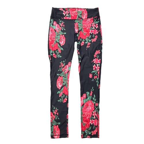 Albion Antigua Floral Print Intention Compression High-Waisted Leggings Medium - Picture 1 of 9