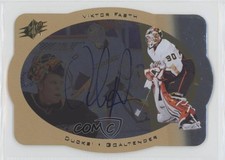 2013-14 SPx 1996-97 SPx Retro Auto Rookies Viktor Fasth #AR-VF Auto RC