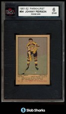 1951 PARKHURST #34 JOHNNY PEIRSON RC ROOKIE KSA 6