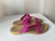 CROCS Iconic Comf Sandals Lightweight Slip-On Design size 6 excellent condition