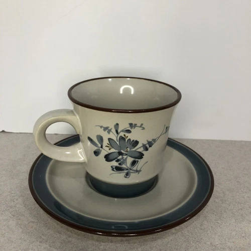 Vintage Noritake Stoneware Tea/Coffee Cup And Saucer