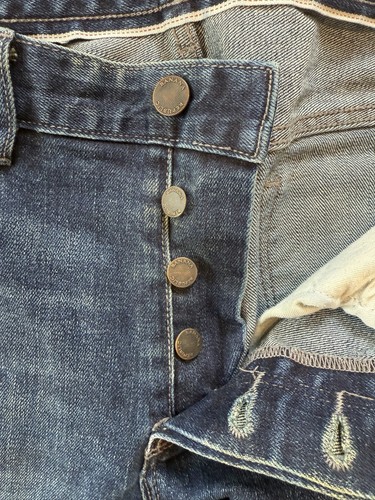 Pantalones de mezclilla Banana Republic para hombre 31x30 ajustados azules elásticos botones mosca - Imagen 5 de 16