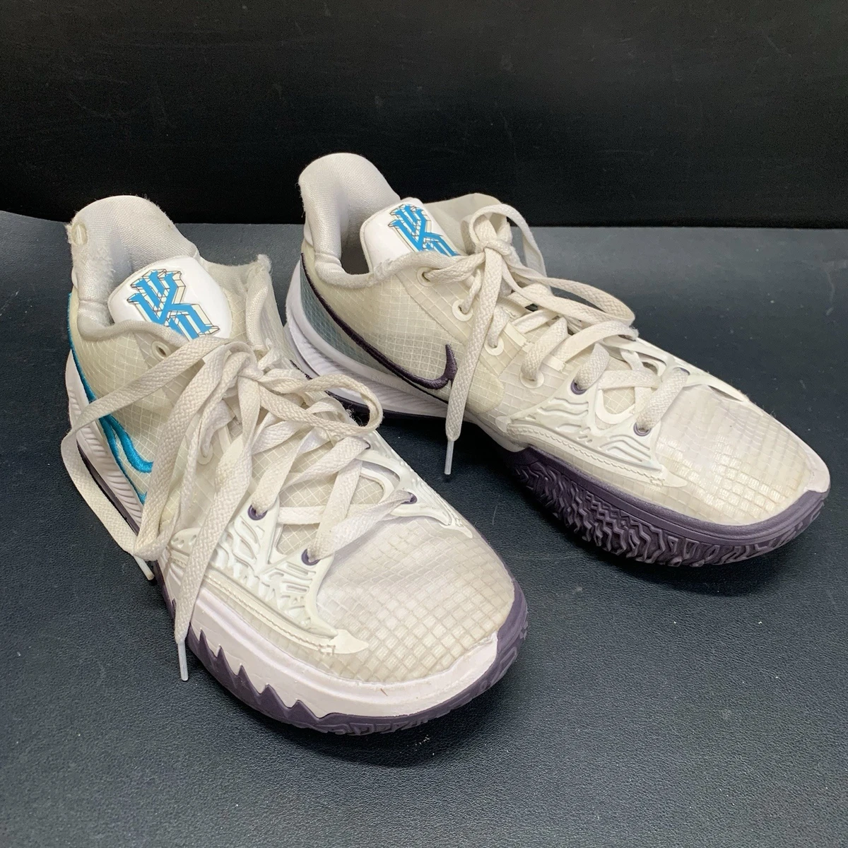 Nike Kyrie 4 Low White Laser Blue for Sale | Authenticity