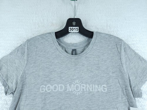 Vuori Women's Good Morning Tee - Heather Grey Nwt Size Small - Picture 2 of 11