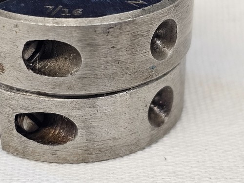 2 GTD Greenfield 7/16-14 Nc Adjustable Threading Die Round RH Right Hand - Picture 5 of 11