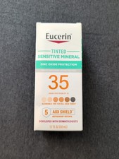 Eucerin Sensitive Tinted Mineral Face Sunscreen SPF 35 Tinted For All 1.7 fl oz