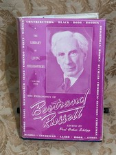 Bertrand Russell: The Library of Living Philosophers Vol 5 HCDJ RARE
