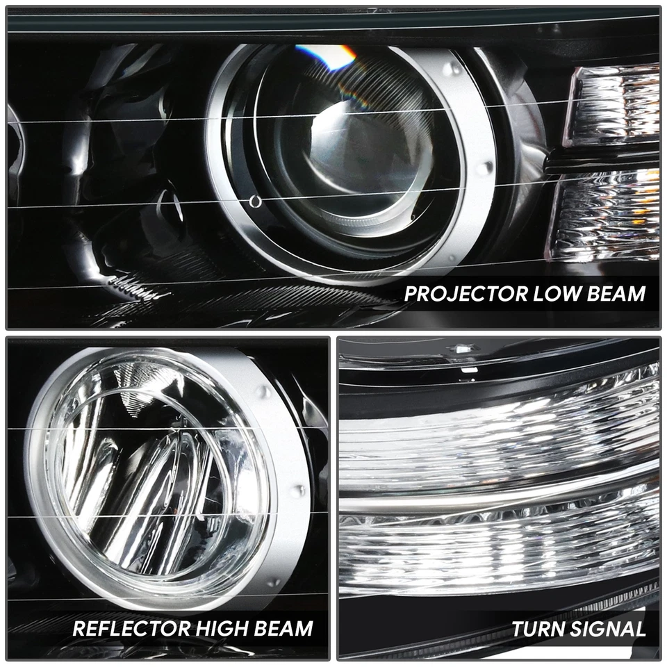 For 2007-2008 Acura TL Type S Left Driver Side OE Style Projector HID Headlight - Image 3 of 4