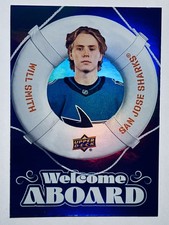 24-25 UD Series 2 Hockey Rookie Welcome Aboard WA-20 Will Smith