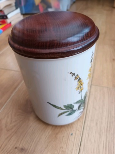 Tarro de almacenamiento de cerámica Villeroy & Boch Botanica 16 cm de alto - Depuis 1748 Luxemburgo - Imagen 8 de 14
