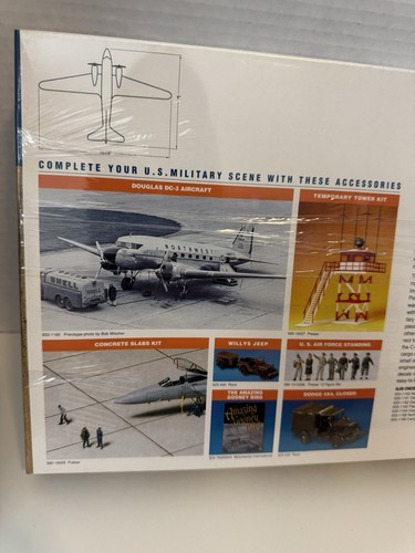 Walter’s HO Scale Douglas 1/87 C-47 DC-3 Military Plane Aircraft US Army New - Picture 6 of 8