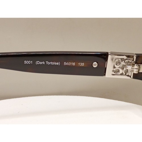 Coach HC 6007B Gloria 5001 Dark Tortoise 54-16-135 Rectangle Eyeglasses Frames - Picture 9 of 16