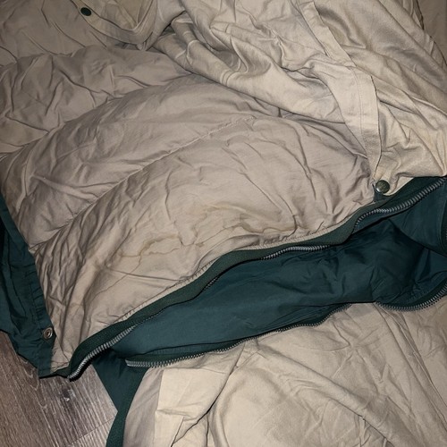 VTG 40s 50s Eddie Bauer Blizzard Proof Pure Down Sleeping Robe Bag Outdoor READ - Picture 16 of 20